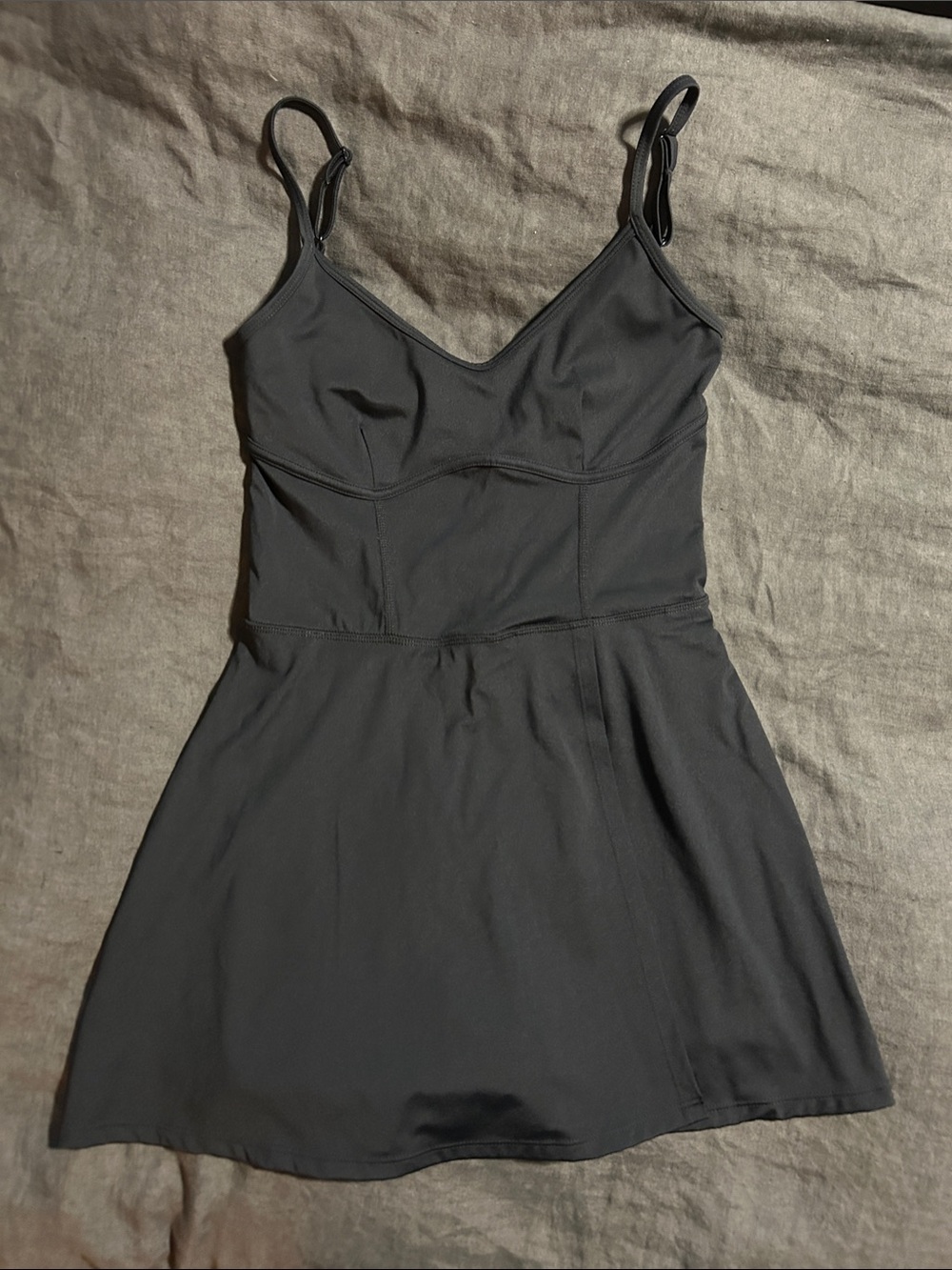 JoyLab Black Corset Athletic Dress Built-in Shorts